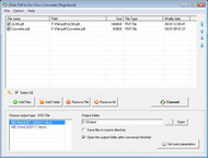 Okdo Pdf to Doc Docx Converter screenshot